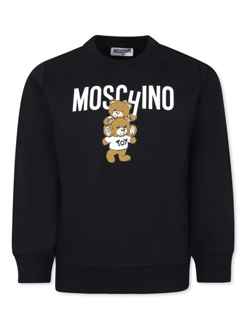 Felpa bambino con orsetti MOSCHINO KID-TEEN | H6F05RLCA4360100